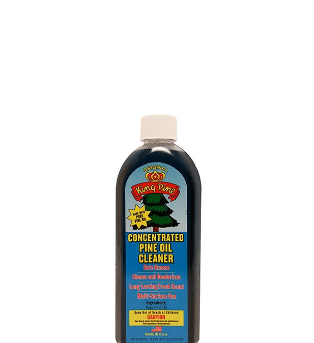 12oz BLACK Original King Pine Concentrated Cleaner with Pure Pine Oil