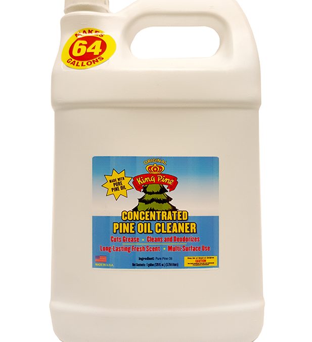 128oz BLACK Original King Pine Concentrated Cleaner with Pure Pine Oil
